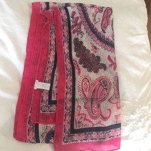 J Jill Paisley scarf